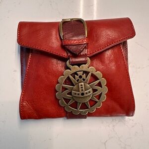 Vivienne Westwood Red Leather Belt Crossbody